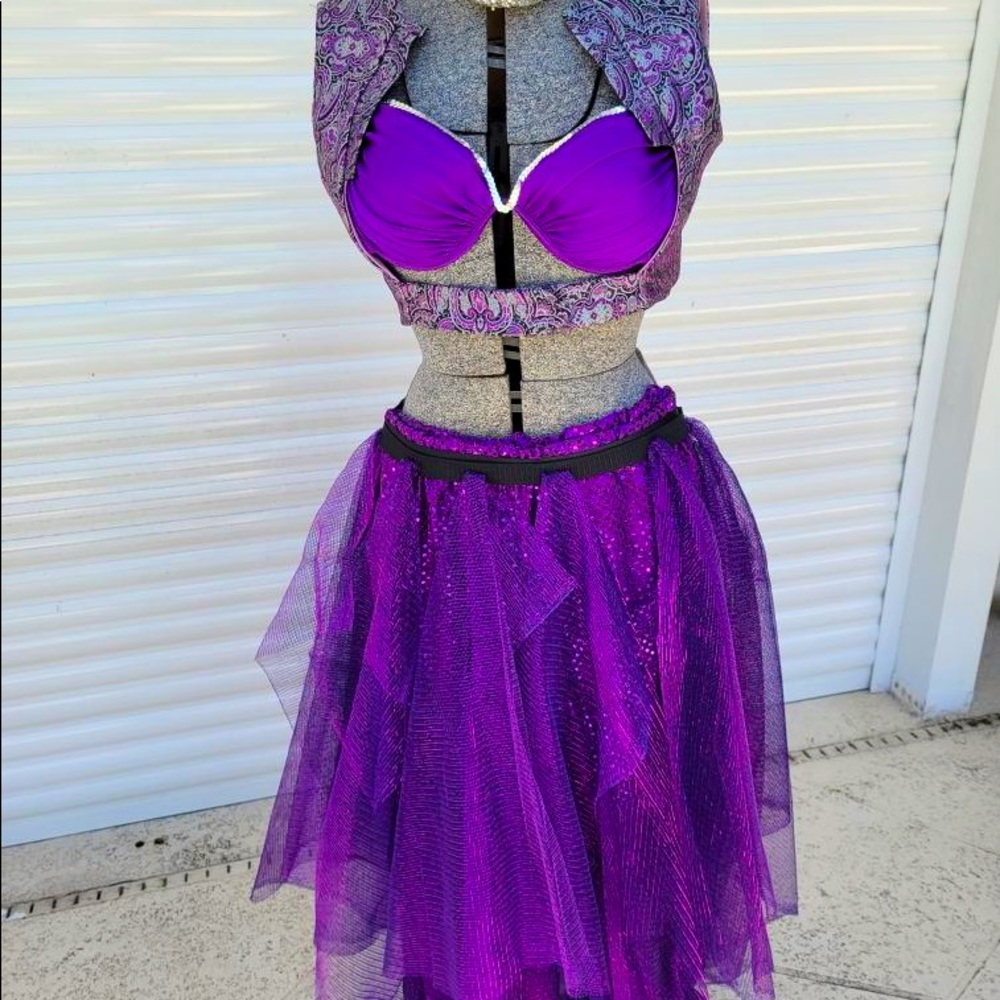 Handmade Dance, Halloween, Amirah, Genie Costume - 4 piece!
